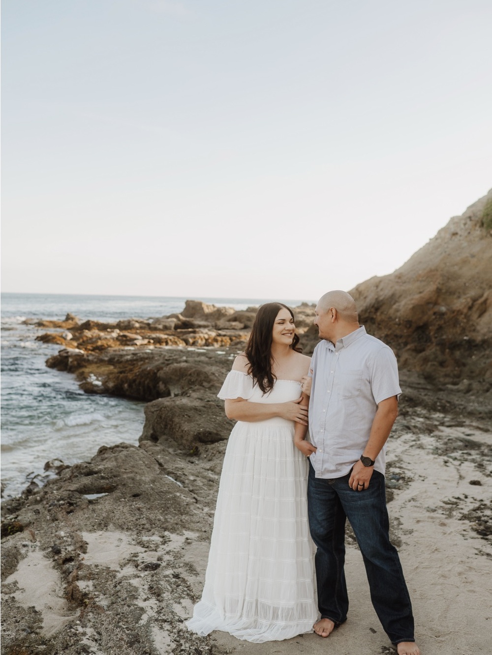Off-Shoulder White Maxi Dress - Elegant Summer Style